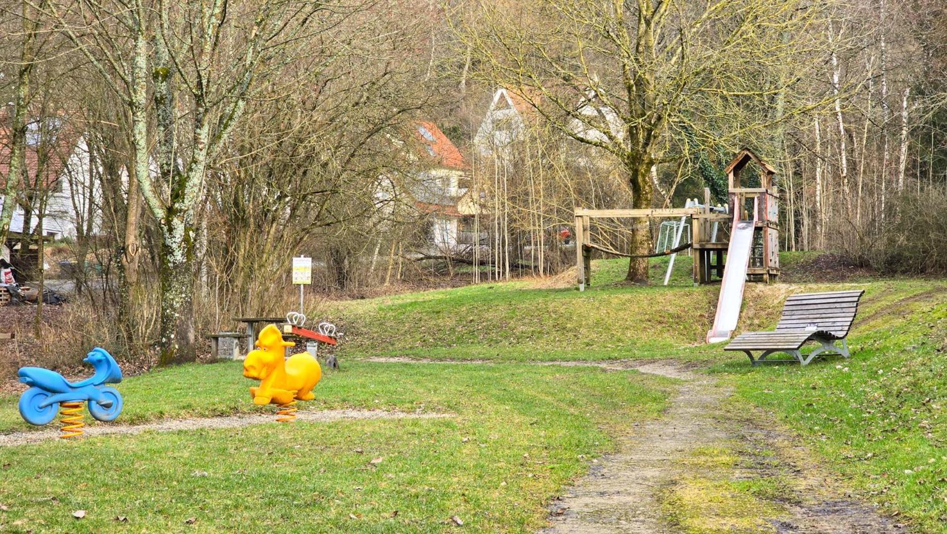 Waldrand Idyll Ebermannstadt Apartment Bagian luar foto