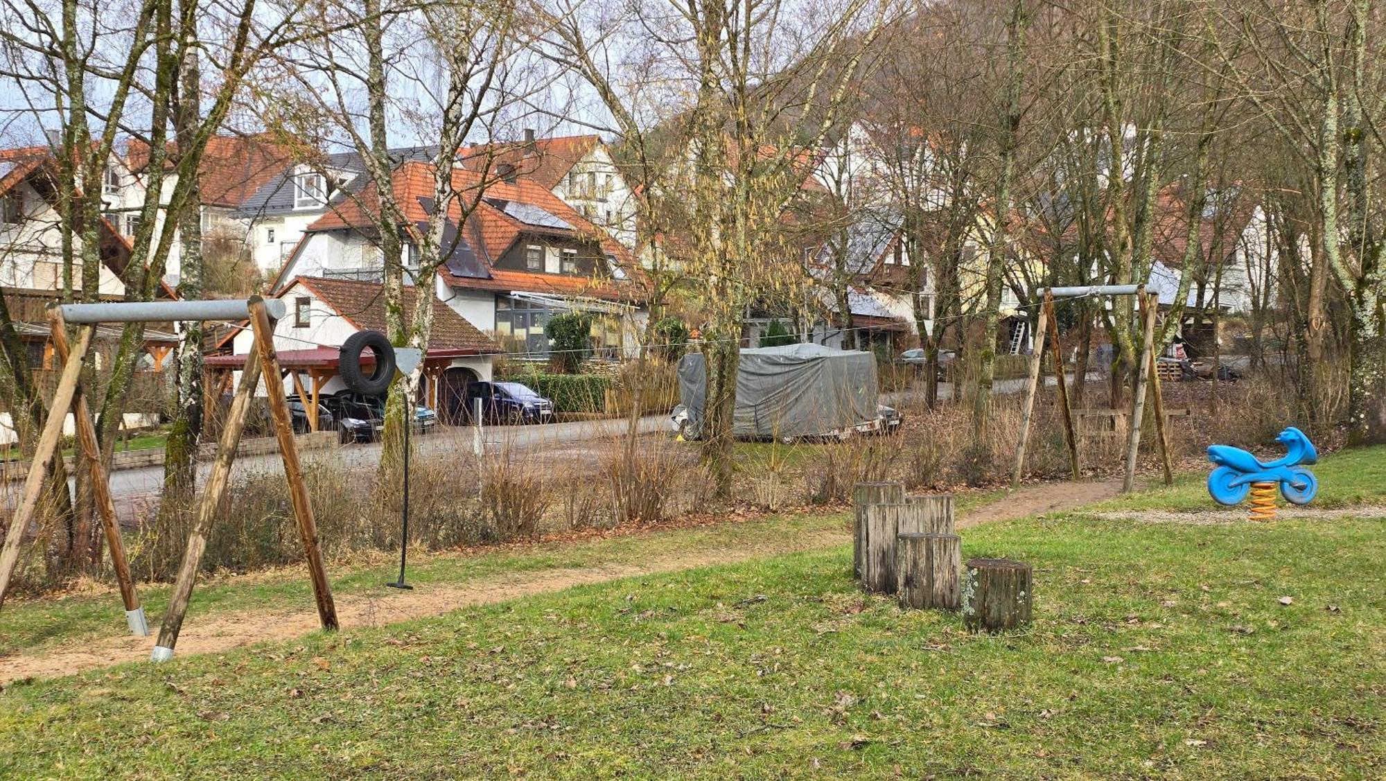 Waldrand Idyll Ebermannstadt Apartment Bagian luar foto